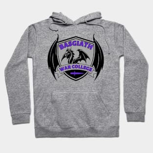 Basgiath War College Wing Crest Purple Hoodie